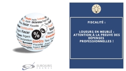 Loueur en meublé preuve des dépenses professionnelles